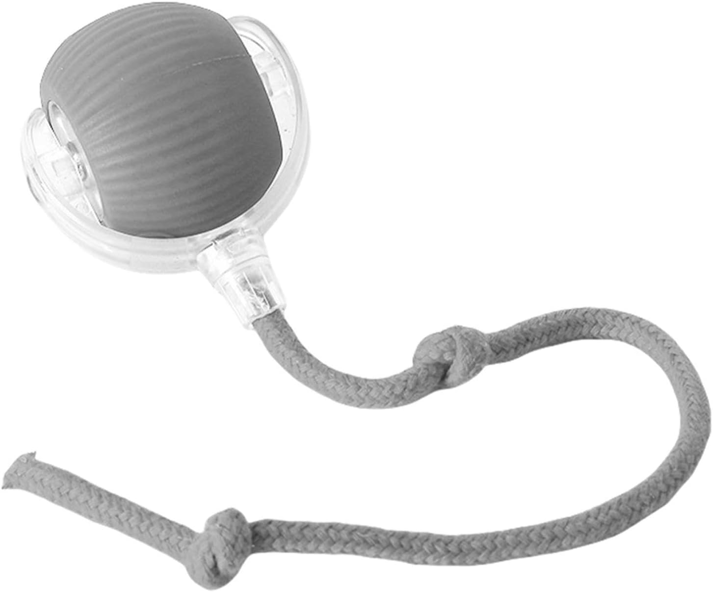 Grey Electric Dog Ball Toy - Indoor Large And Small Cat Dog Interactive Intelligent Rolling Pet Ball — image 2