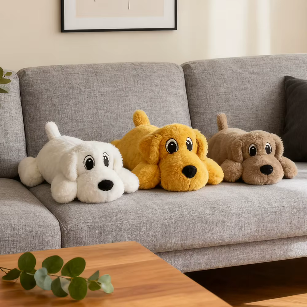 Juguetes de Plush Interactivos para Animales: Doble Capa, Resistente a Rasguños, Lavable, Sonido y Comida para Mascotas Pacíficas — imagen 1