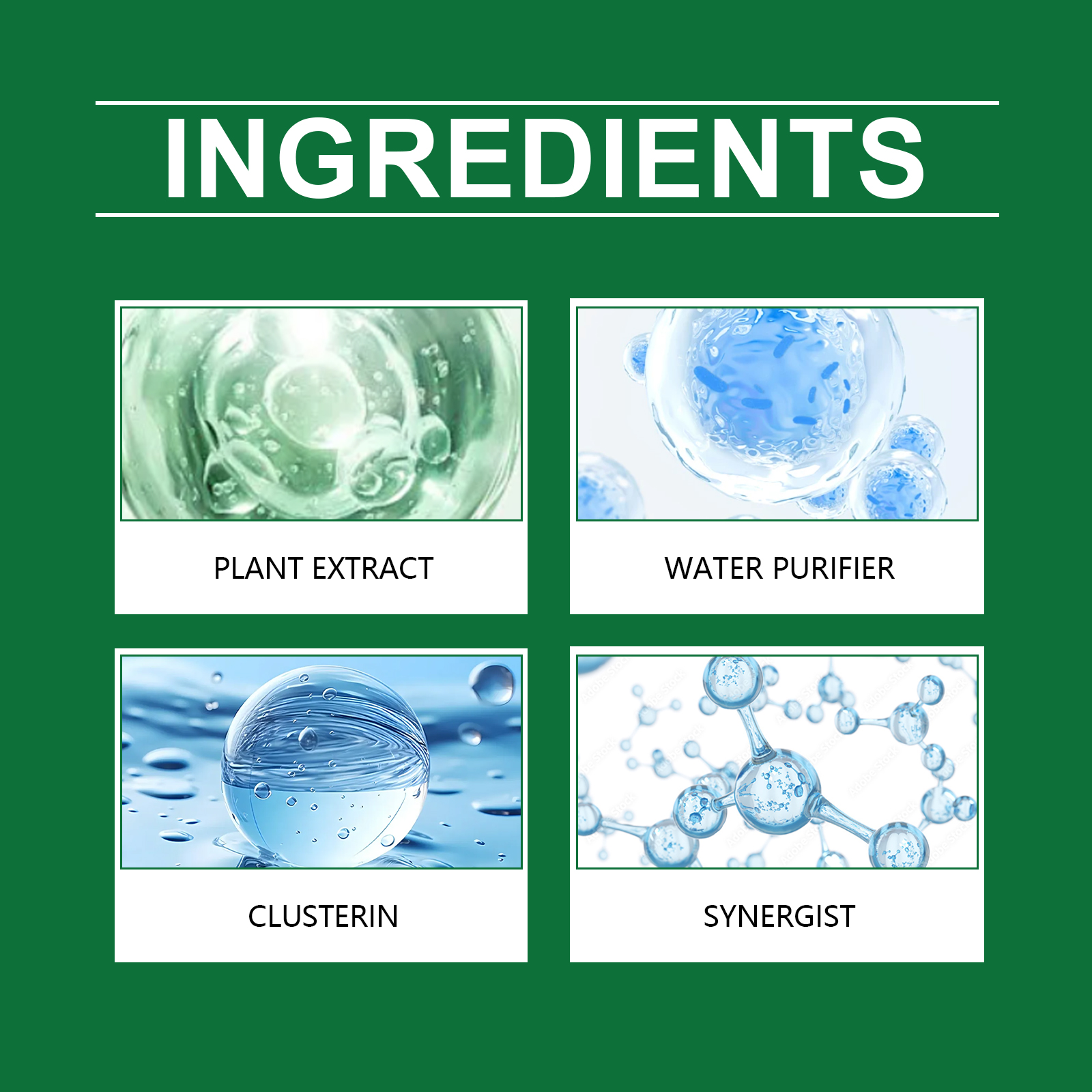 Yegbong Aquarium Water Purification Tablets, Water Quality Dedicated To Clean Deodorizing Algae Stains Sludge Clear Fish Pond — image 6