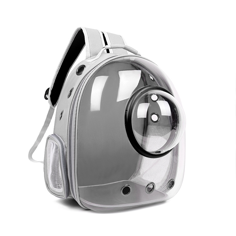 Transparent Cat Bag New Portable Space Capsule Pet Bag Breathable Double Shoulder Cat Backpack — image 17