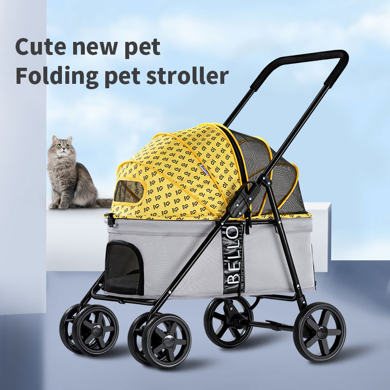 Carrileta para Mascotas - Transporte Ligero y Plegable para Perros — imagen 2