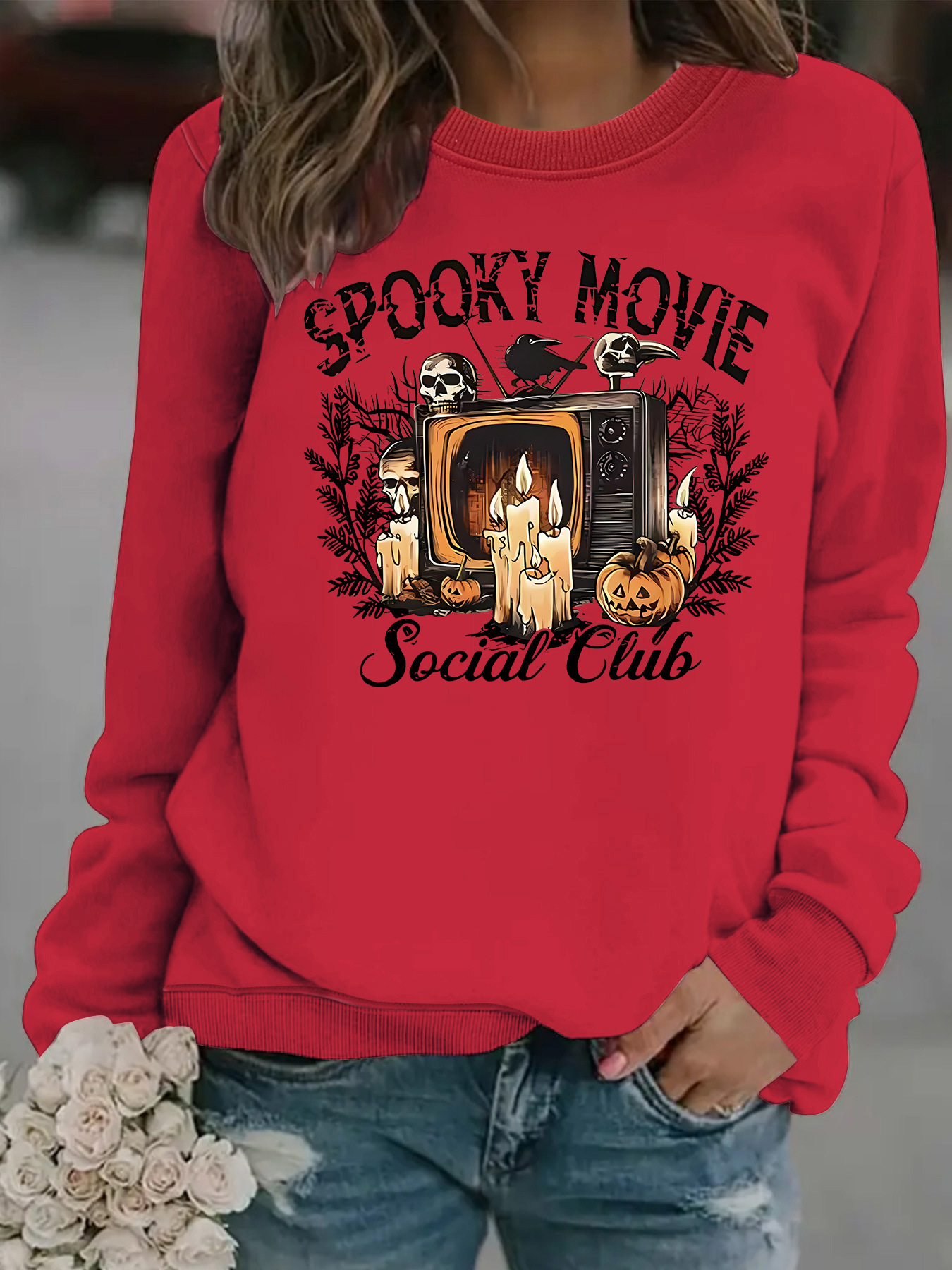 Crow base long sleeved hoodie — image 9