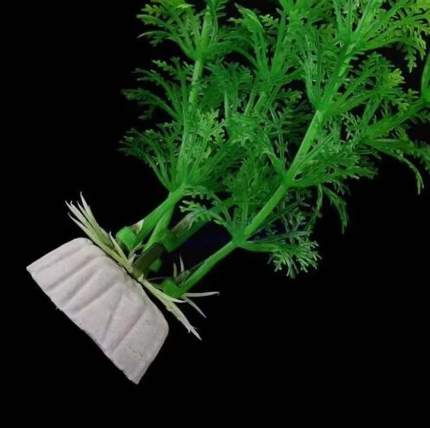Plastic Aquarium Fish Tank Decor Water Weeds Plant Artificial Green Grass — image 6
