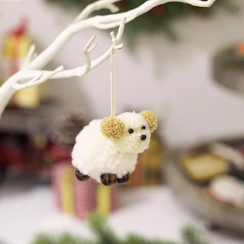 2-Piece Fuzzy Puppy Hanging Widget — image 3