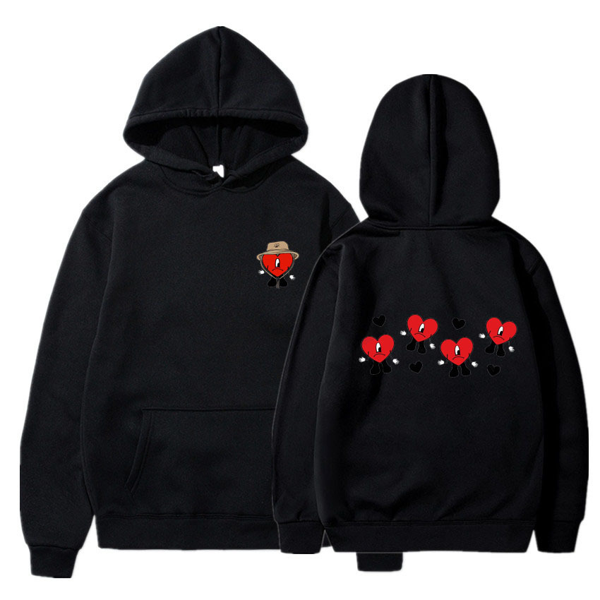 Erano Sin Ti Bad Bunny Music Album Fleece Plus Size Hoodie — image 1
