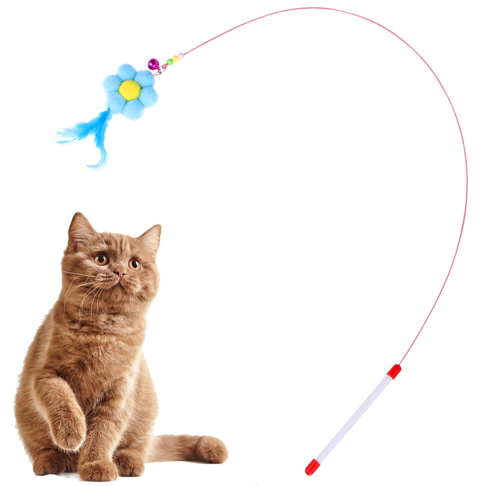 New Pet Toy Set Cat Toys Teaser Wand Mouse Supplies Multi-Style Combination — image 2