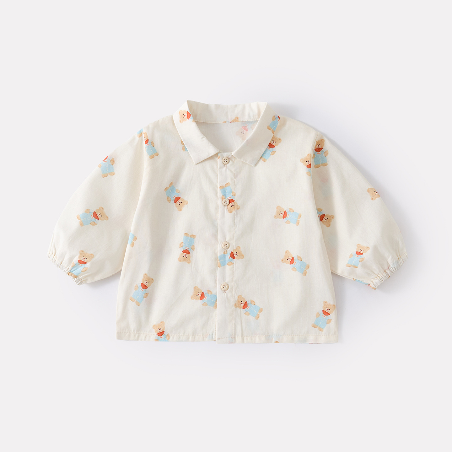 Spring Baby Knit Cardigan Set Girl's Sweater Jacket Cartoon Dog Shirt — image 8