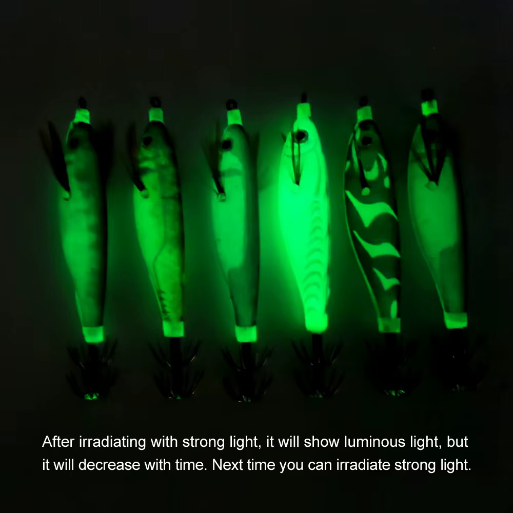 14pc Fishing Lures Kit Horizontal Squid Jig Bait Artificial Luminous Webfoot Octopus Egi Lure Wobbler Cuttlefish Hook Sea Tackle — image 2
