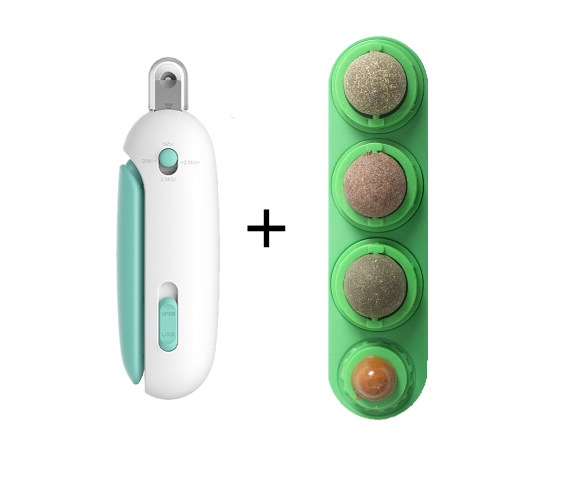 Bola Giratoria de Hierba Gatera y Vid de Plata 4 en 1, Limpieza Dental, Prevención de Acné, Salud Digestiva, Juguete Adhesivo para Pared, Material Comestible y Seguro — imagen 3