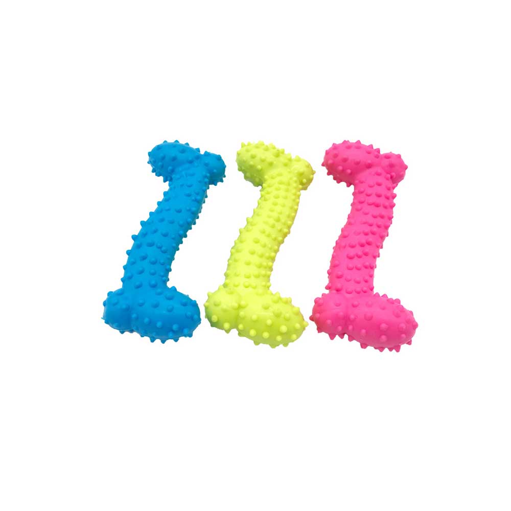 Pet Product Rubber Dog Toy with Thorn Bone Rubber Molar Teeth Pet Toy Dog Bite Resistant Molar Training Grinding Teeth Toys — image 6