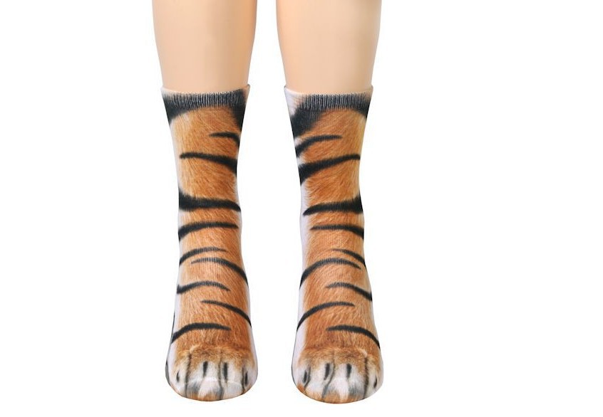 3D Animal Paw Socks Cute Cat Claws Socks Unisex Long Socks — image 8