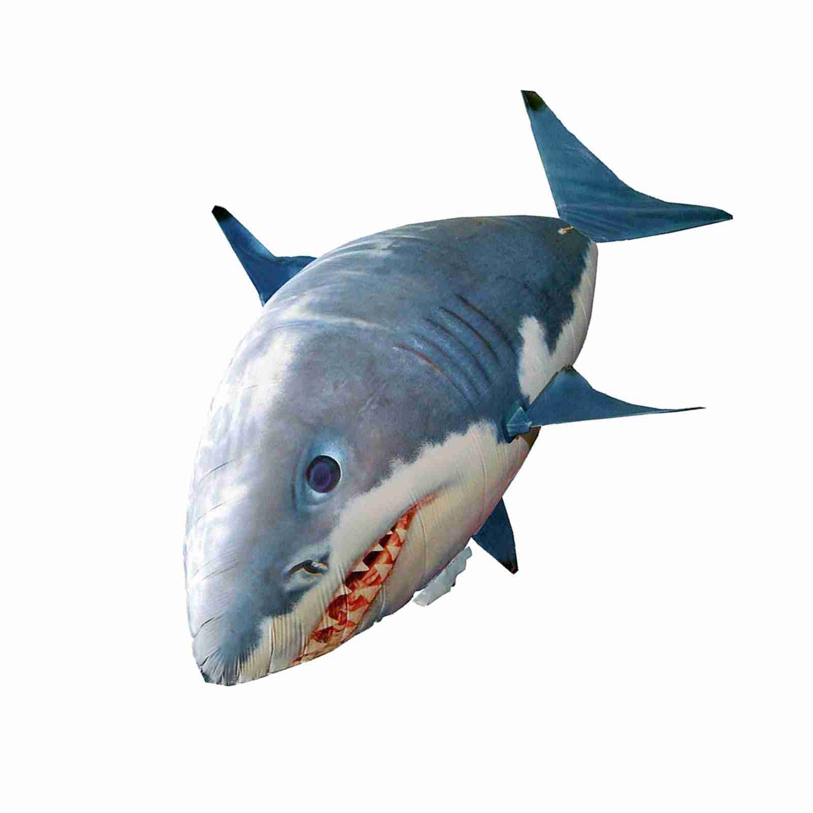 Remote Control Flying Shark Toy Anti Gravity RC Inflatable Shark Balloon Indoor Toy For Birthday Party Xmas Gift Blue — image 4