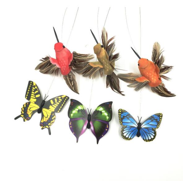 Jardín de Flores Eléctrico Automático con Mariposas y Pájaros — imagen 7