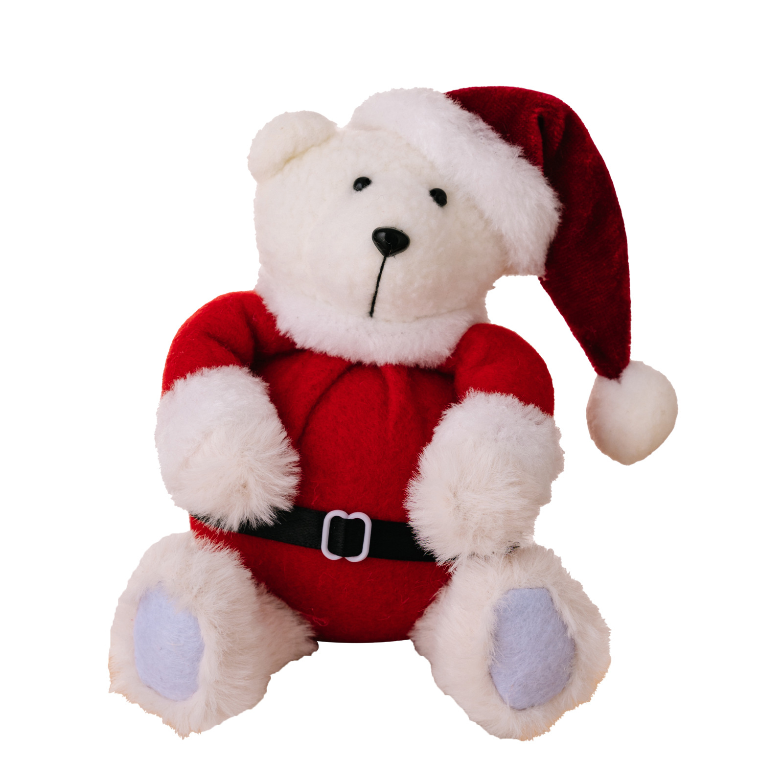 Christmas teddy bear figurine ornament — image 2