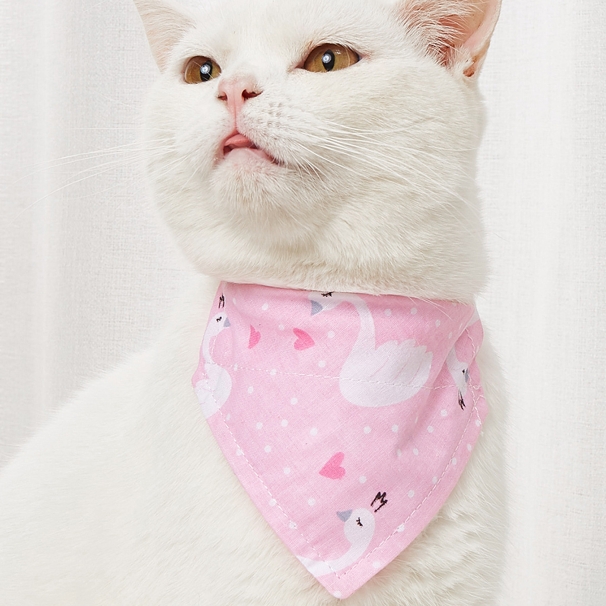Pet Supplies Pet Saliva Towel Cartoon Pet Dog Collar Cat Triangle Towel Collar Pet Triangle Towel — image 6