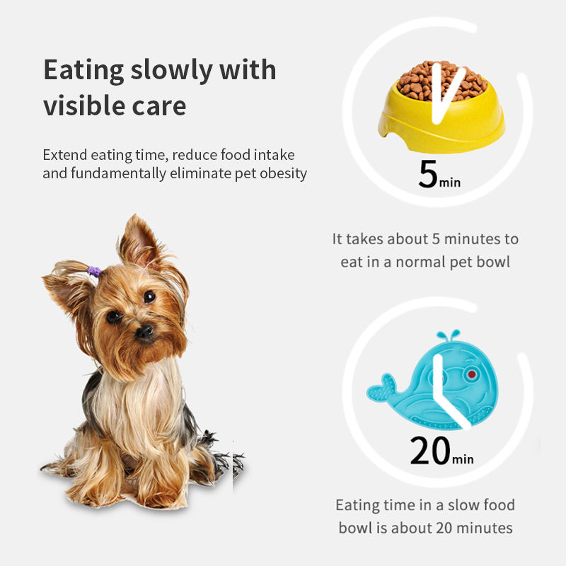 Pet slow food bowl feeder licking mat slow food bowl cat bowl dog basin pet bowl dog bowl pet licking mat — image 2