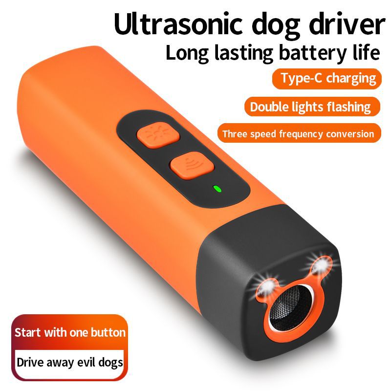 2025 Dog Repellent: Ultrasonic dog training device, rechargeable dog bark deterrent with LED flashlight — image 7