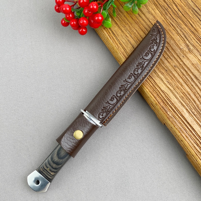 Cuchillo de Pescar, Camping, Hogar y Frutas, con Hoja afilada para cortar carne — imagen 4