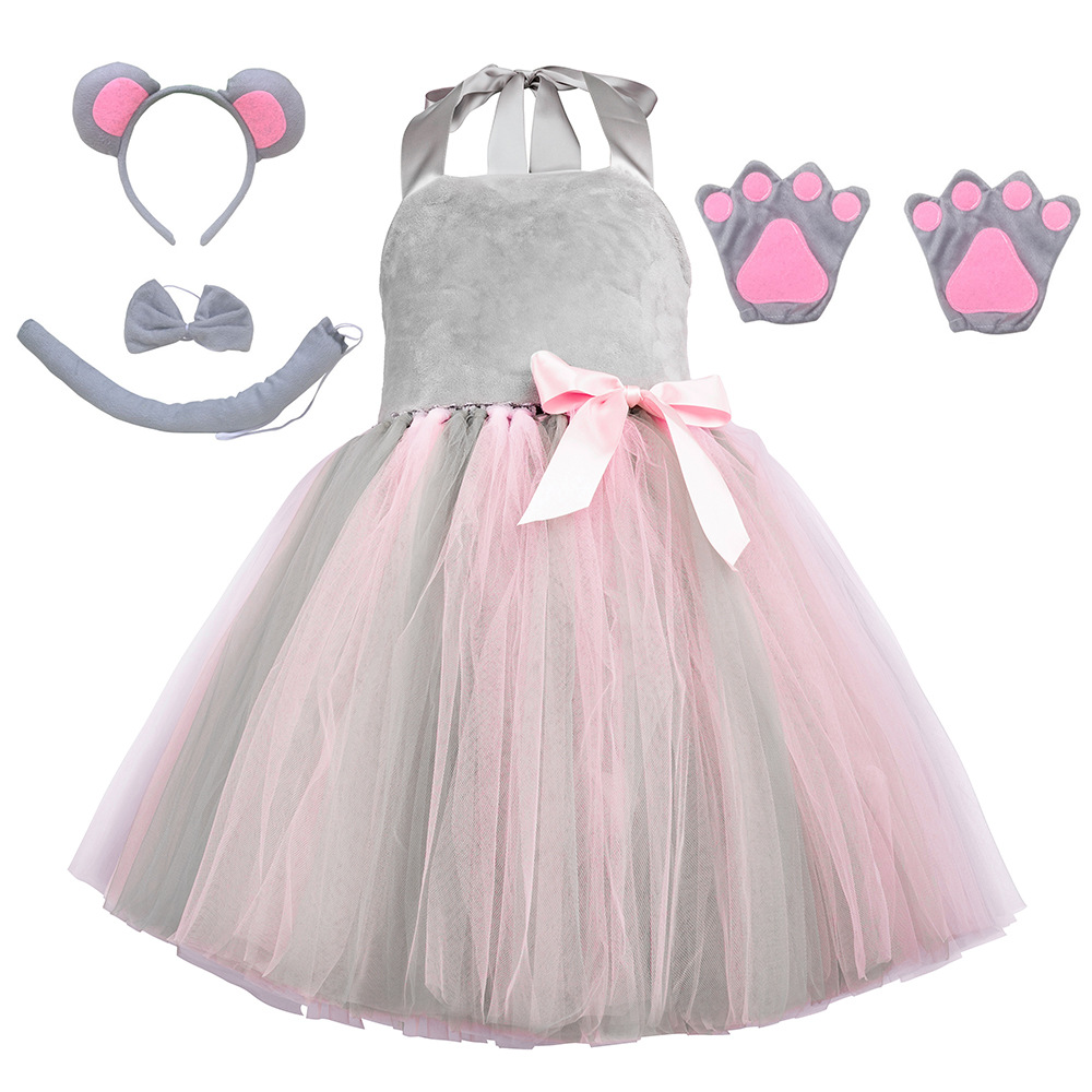 Cosplay Elephant Dress for Halloween Party and Festival Performance - Cute Animal Costume — image 1