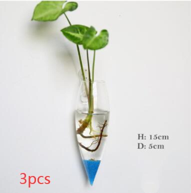 Vaso de Vidrio para Terrario Decorativo en Línea - Jardín Acuático para Hogar — imagen 12
