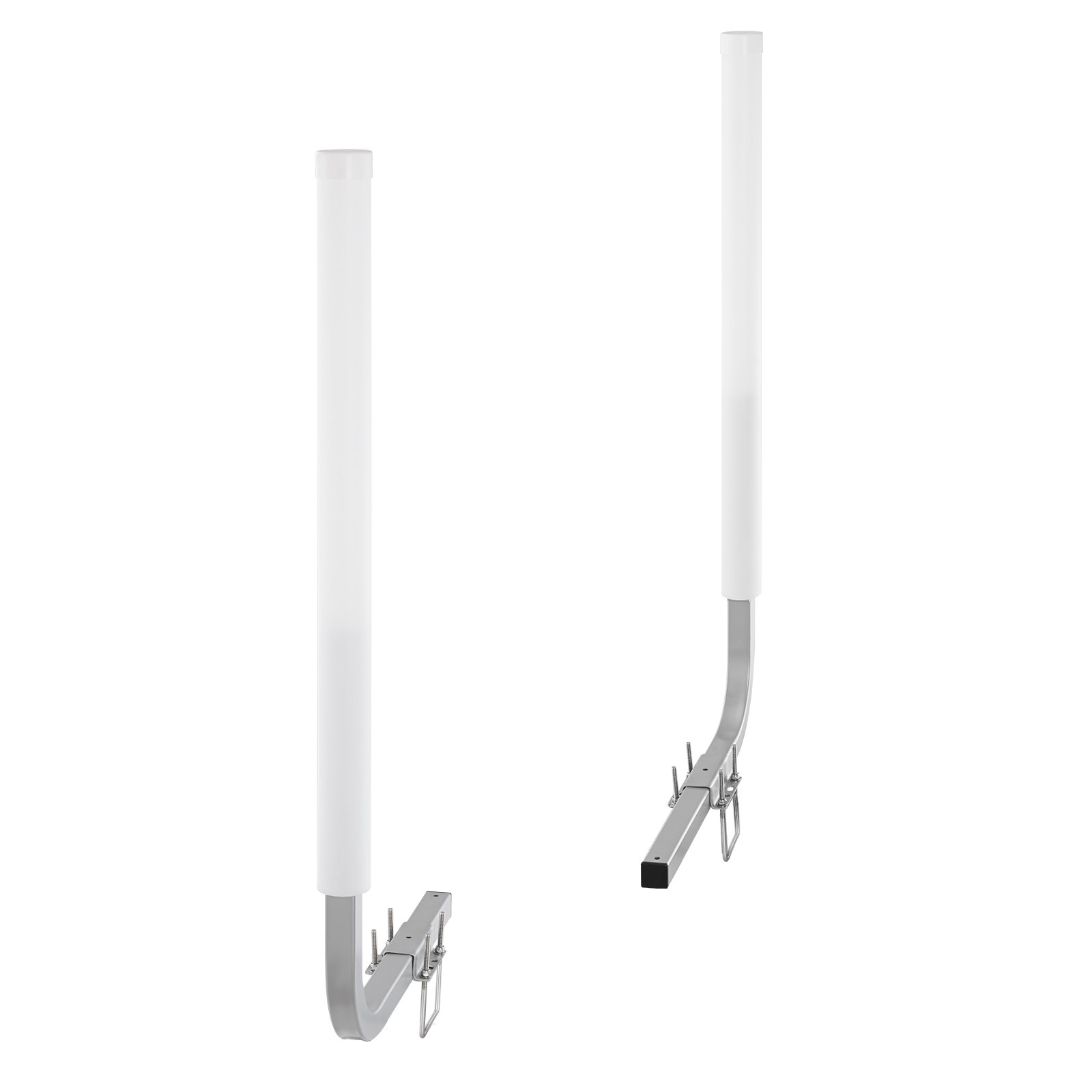 VEVOR Marine Trailer Guide Set, 60Flexibly Adjustable, Dual Rust-Resistant Steel Supports With PVC Covering, Ideal For Ski, Fishing, And Sailboat Transport, 2-Piece Kit — image 6