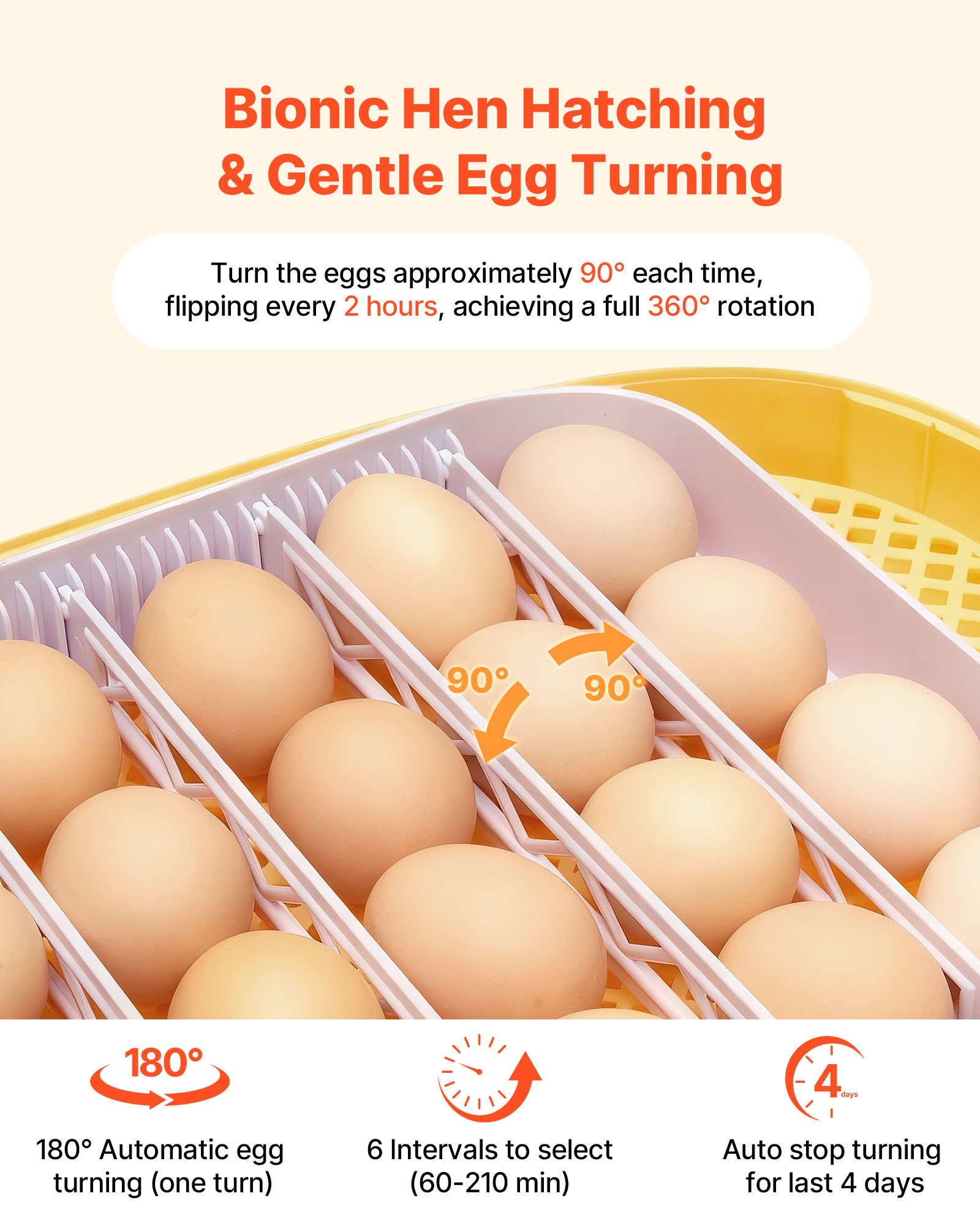 24 Egg Incubator, Automatic Egg Turner With LED Candler, Temperature & Humidity Control, 360° View Clear Window, Auto Water Refill, Poultry Eggs Incubators For Hatching Chicks Ducks Goose Quail — imagen 5