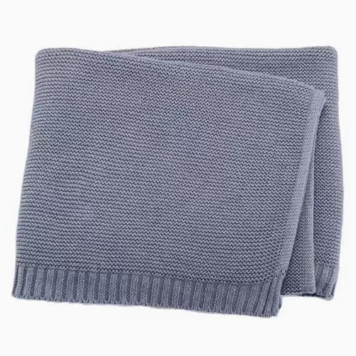 Cotton Knitted Baby Blanket with Embroidered Bear and Personalized Name, Soft Infant Car Seat Cover and Nap Blanket — image 19