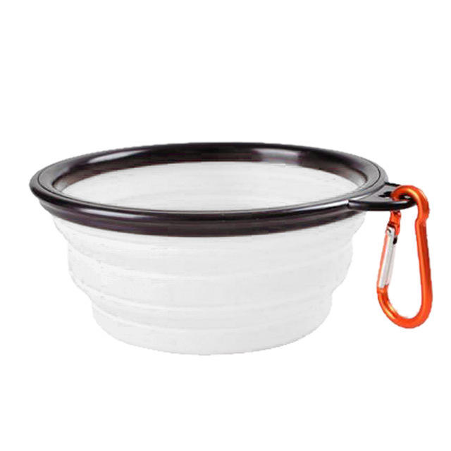 Bolsa de 1000ml para Perros y Gatos Portátil Reversible con Cierre Elástico para Viajes Caminatas Comida Agua — imagen 7