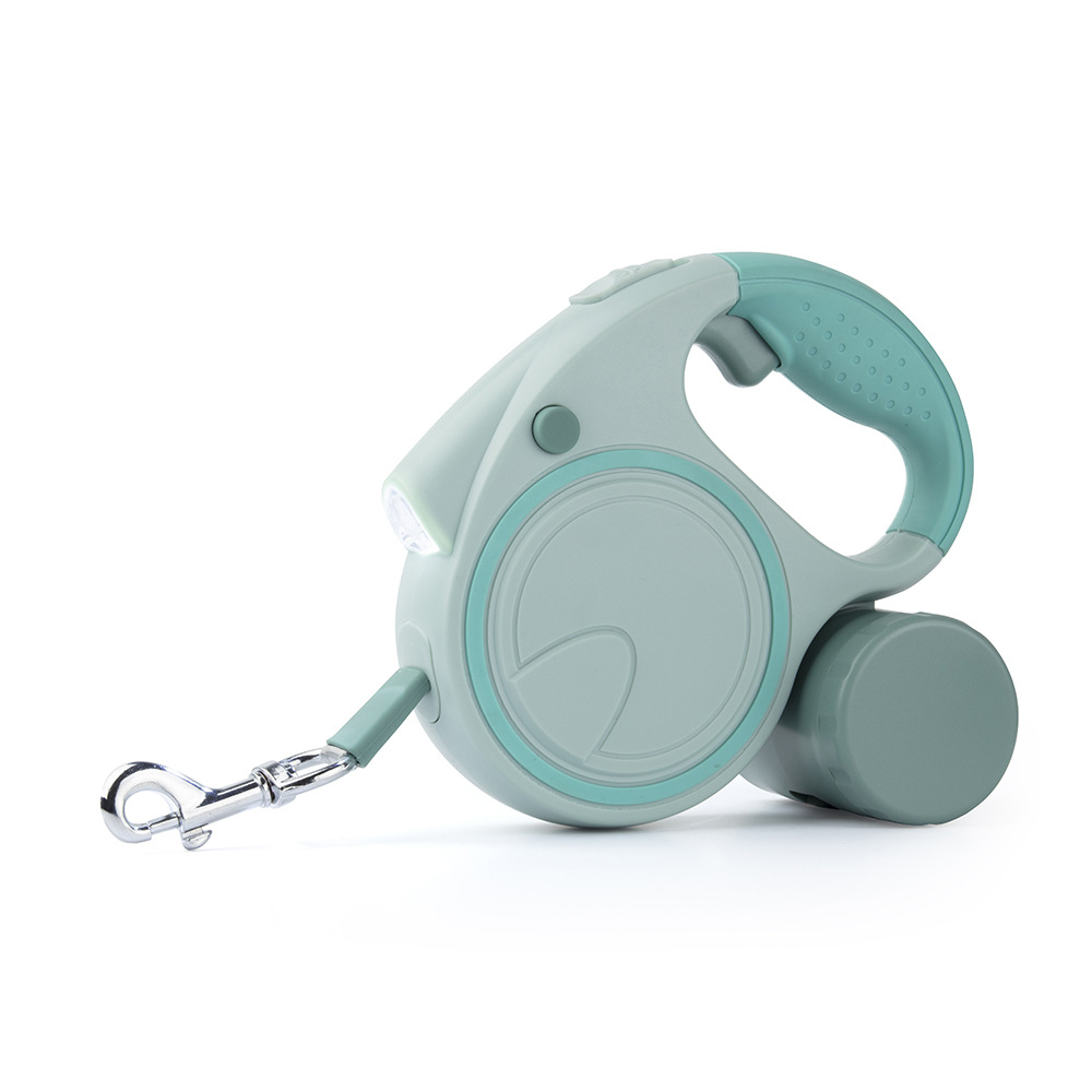 Nueva cuerda de tracción telescópica para mascotas, dispositivo automático de iluminación para perros, cuerda para perros y gatos — imagen 5