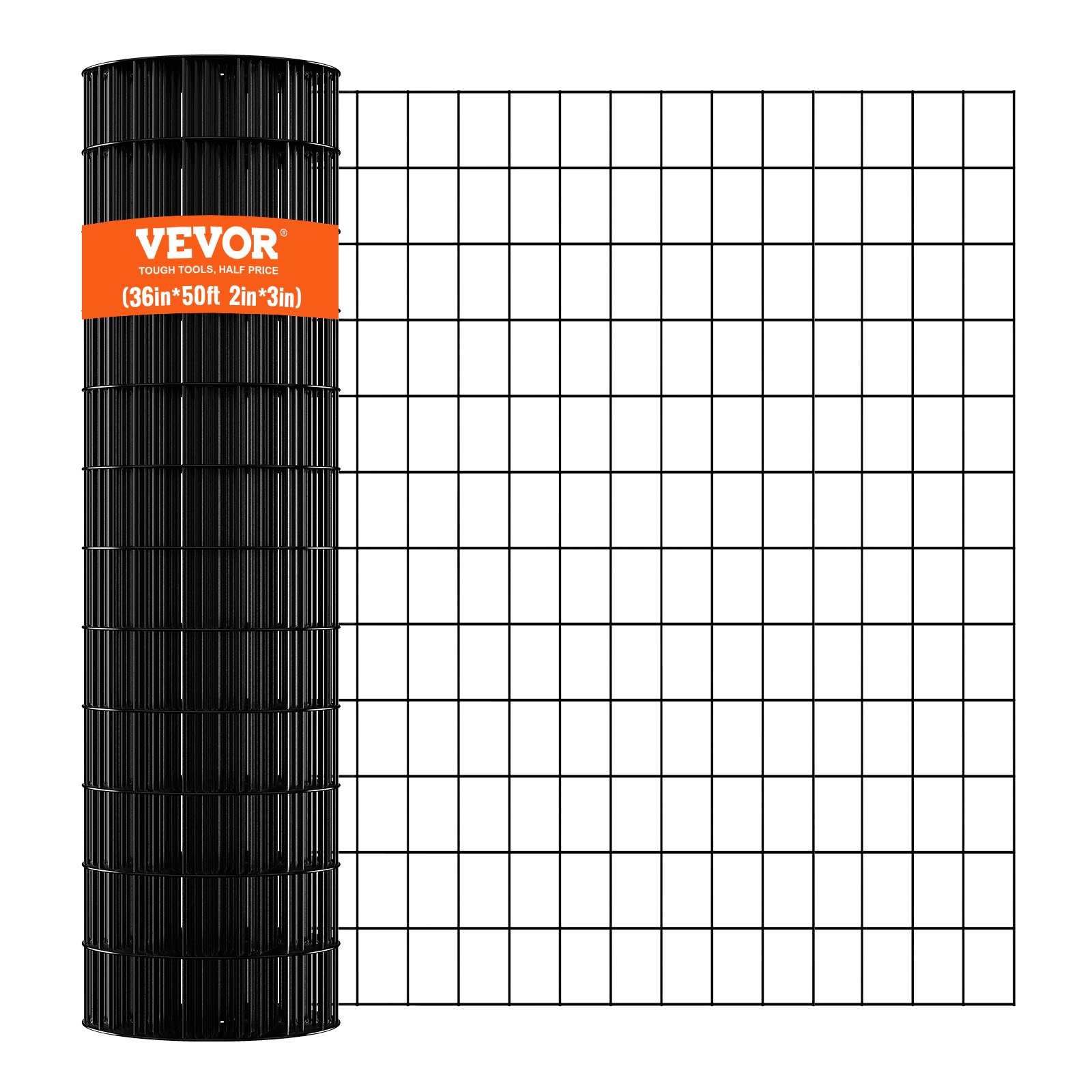 Hardware Cloth, 36'' X 50' Galvanized Wire Mesh Roll, 16 Gauge Chicken Wire Fence Roll, Vinyl Coating Metal Wire Mesh For Chicken Coop Barrier, Rabbit Snake Fences, Poultry Enclosures — imagen 1