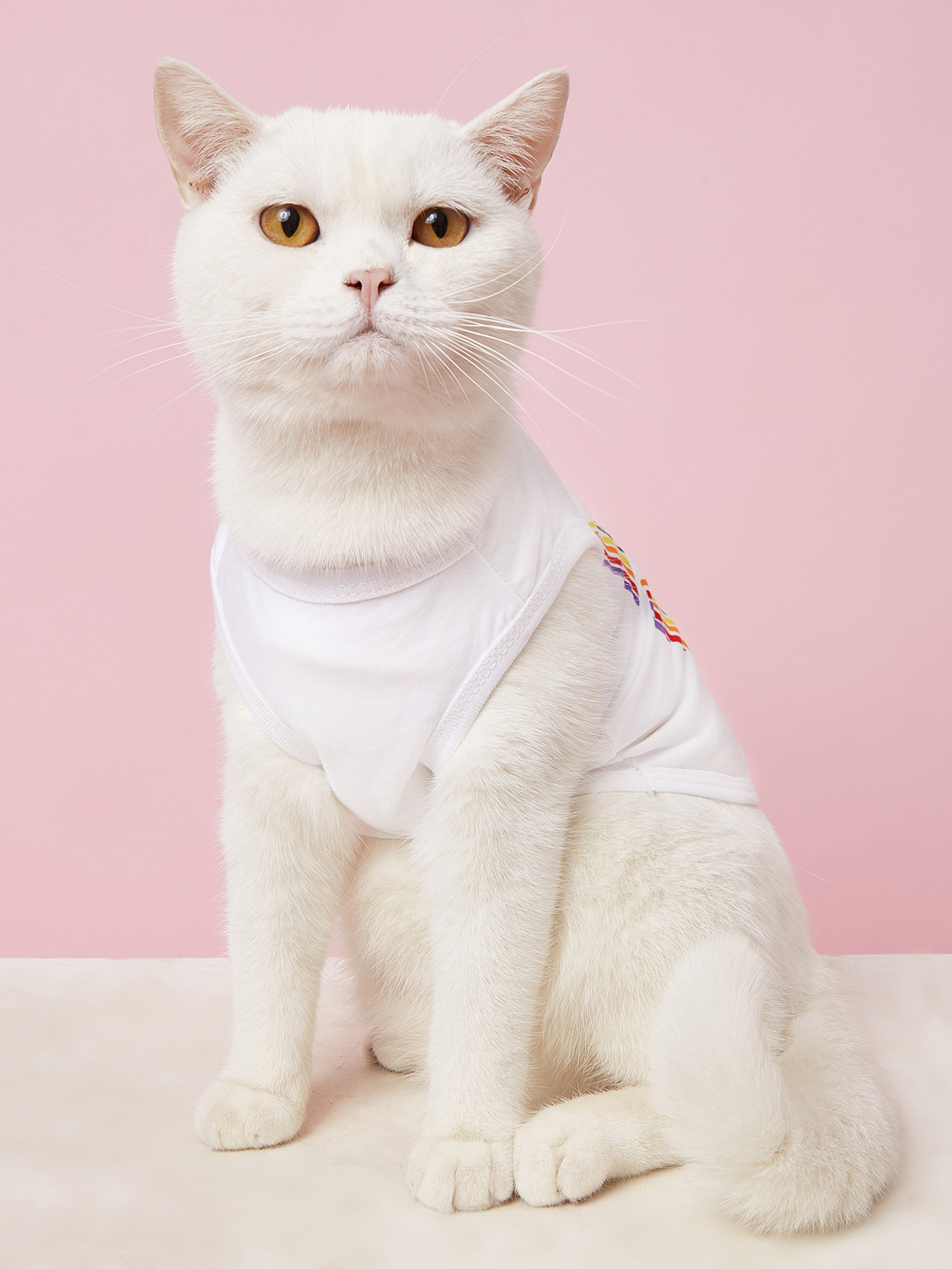 Ropa de Verano para Mascotas - Vestidos para Gatos y Perros de Algodón — imagen 2