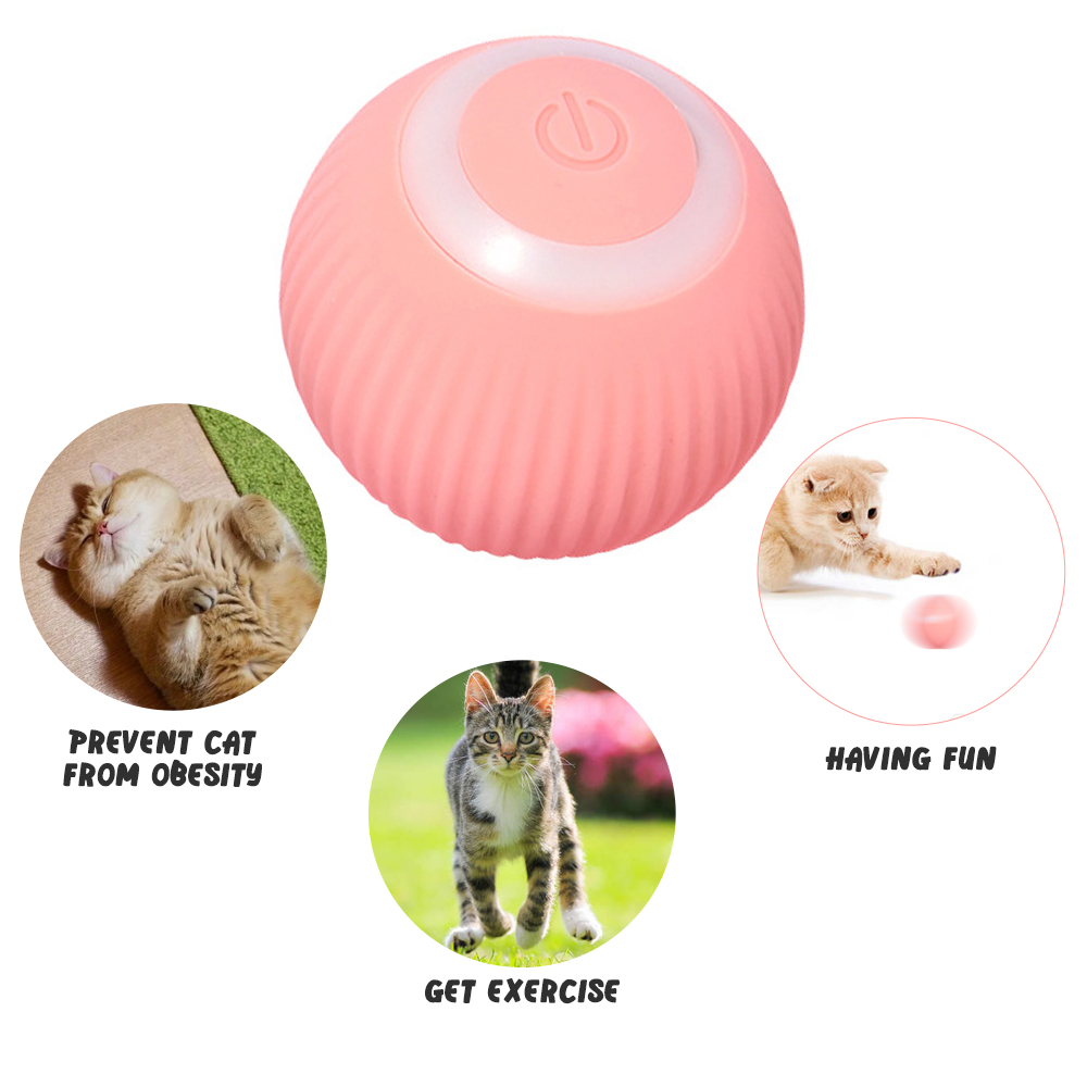 Gravitational Intelligent Rolling Ball Cat Ball Electric Cat Ball Cat Mint Sound Grinding Teeth Anti Bite Ball — image 3