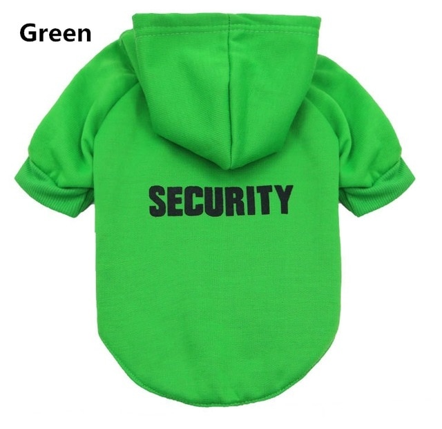 Security Cat Clothes Pet Cat Coats Jacket Hoodies For Cats Outfit Warm Pet Clothing Rabbit Animals Pet Costume — image 9