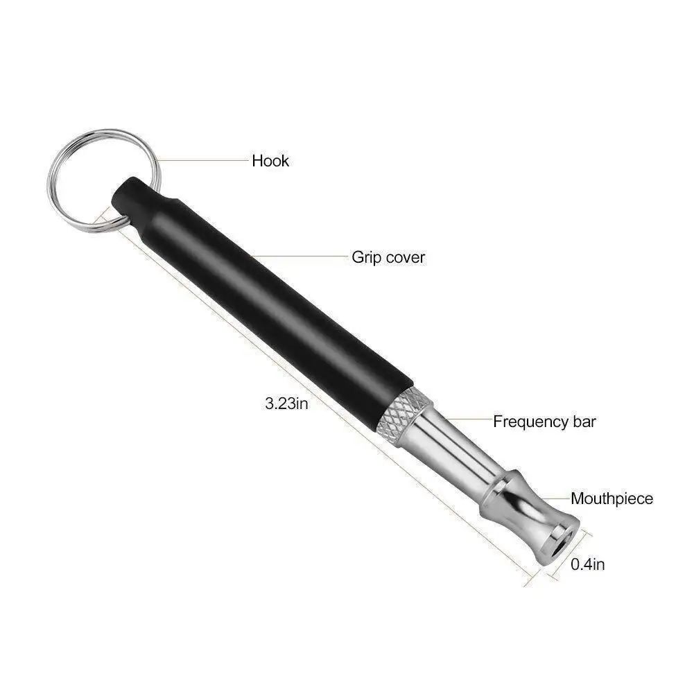 Dog Trainings Whistle Copper Ultrasonic Pet Dog Training Whistle Portable Keychain Whistle Adjustable Dog Flute Supplies — image 12