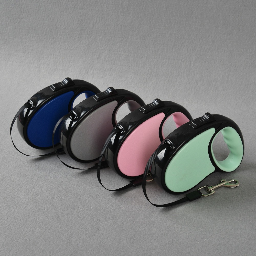 New Automatic Retractable Traction Rope Leash Pet Candy-Colored Dog Walking Rope Small And Medium-Sized Dog And Cat Chain — image 3