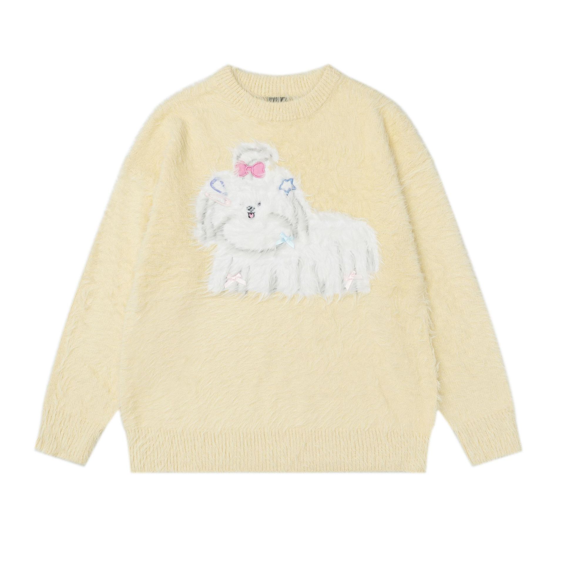 Puppy jacquard sweater — image 7