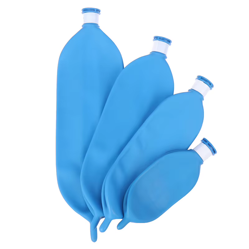 Disposable Reservoir Bag 0.5L 1L 2L 3L Anesthesia Ventilator Airbag Veterinary Respirator Breathing Circuit Parts — image 3