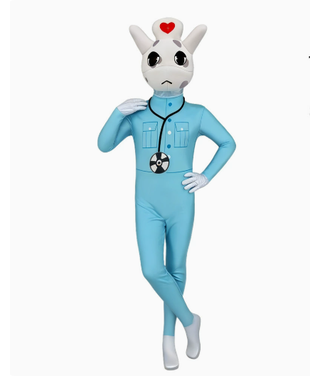 Disfraz de Hospital de Animales Terroríficos para Niños - Doctora de Conejos y Mascotas — imagen 9