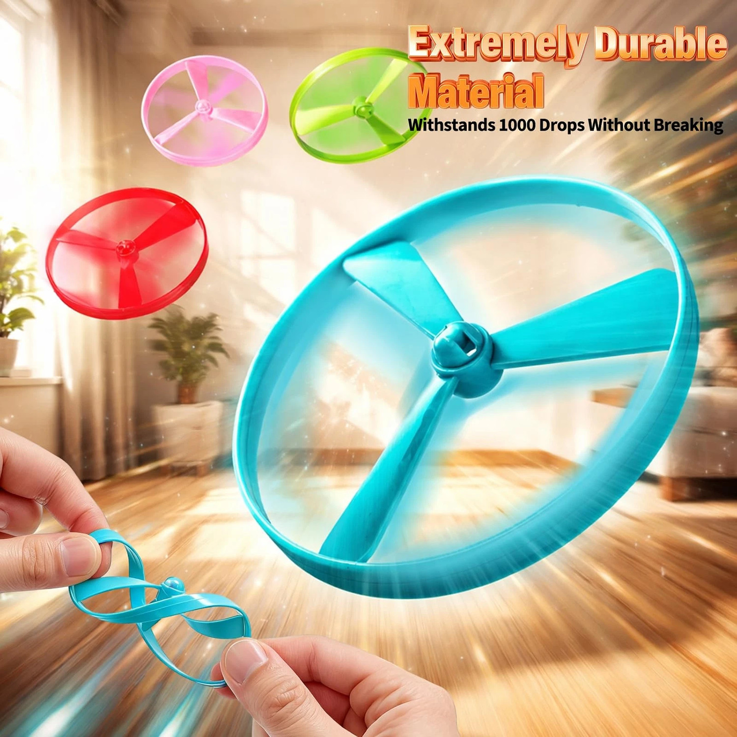 Cat Fetch Toy Flying Disc Launcher Rechargeable Interactive Cat Toys & 10 Discs — image 5