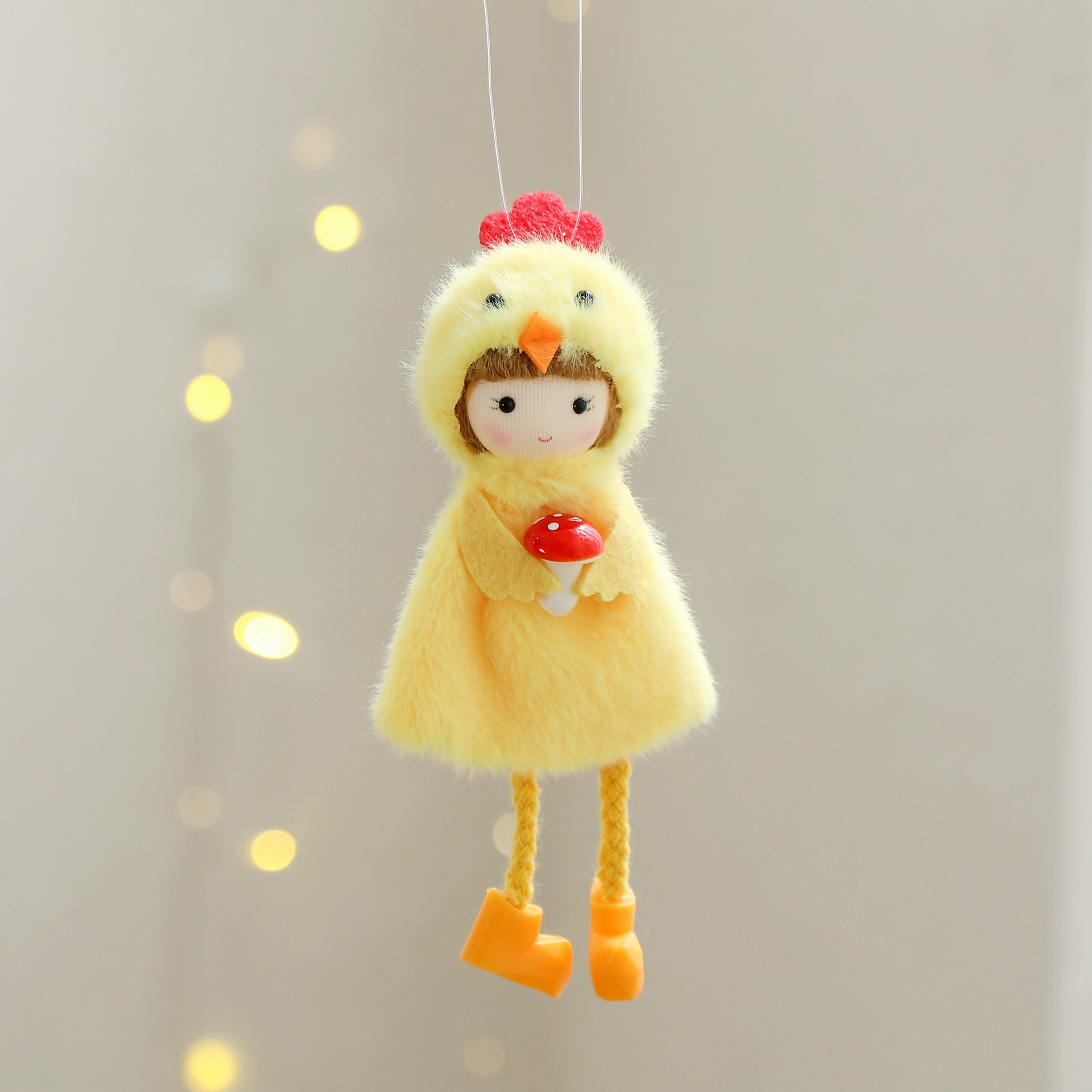 Easter Decoration Chick Egg Hanging Ornament Carrot Pendant Party Prop — image 3
