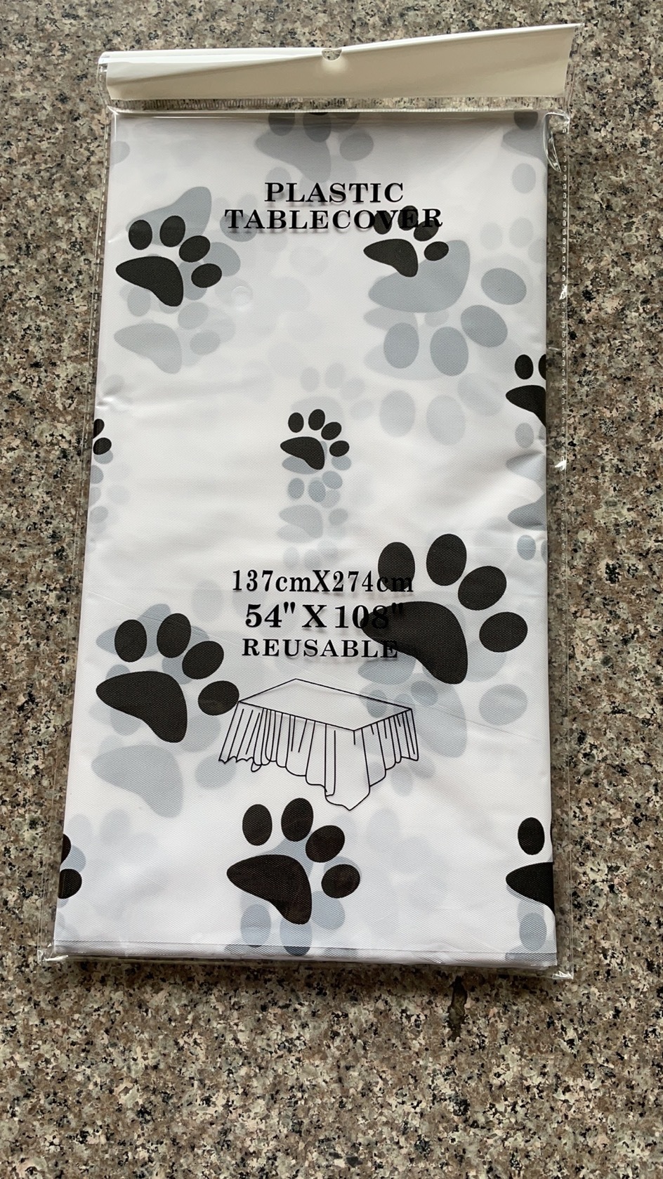 Waterproof and Oilproof Jungle Tablecloth Animal Stripe PEVA Tablecloth Party Decoration Disposable Tablecloth — image 12