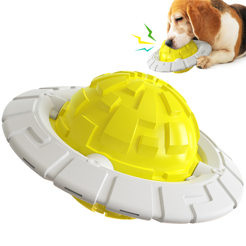 New Popular Pet Products Teddy Bomei Bears and Dog Toys Sounding Interactive Frisbee Grinding Ball — image 7