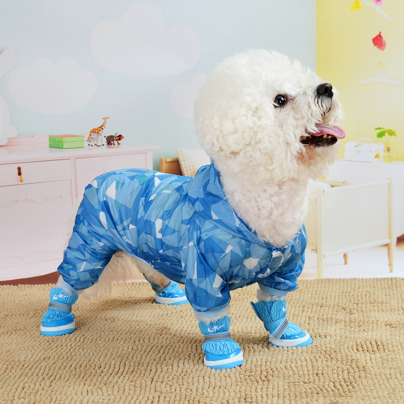 Pet Tide Brand Dog Clothes Summer Thin Sunscreen Clothes Four-Legged Clothes Light And Breathable Than The Bear Teddy Bomei Small Dog — image 4