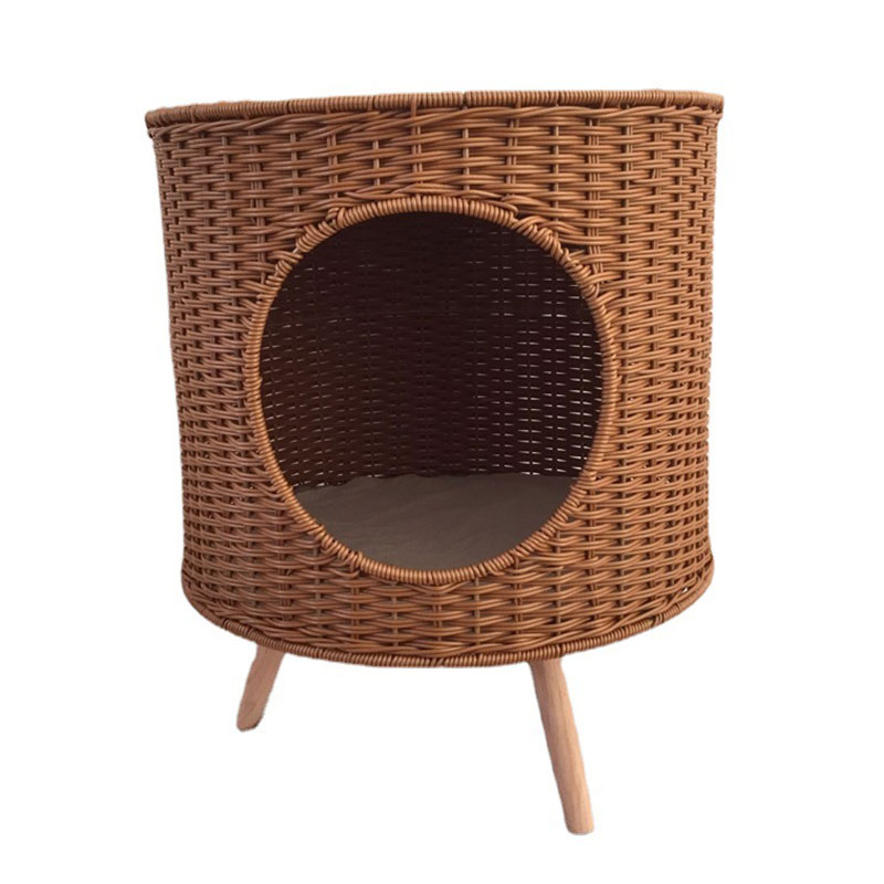 Pet Supplies Cat Kennel Pet Kennel Pet House Cat Kennel Removable Warm Nest Knitting Crafts — image 3