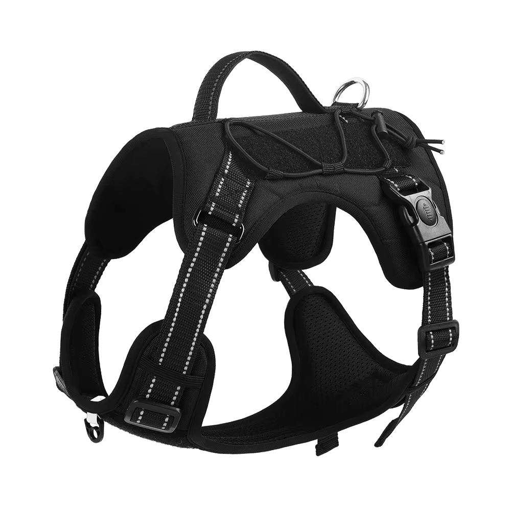 Dog Harness, Adjustable No-Pull Comfort-Fit No-Pull - Adjustable, Reflective Vest For Large Breeds - Ideal For Outdoor Adventur — image 6