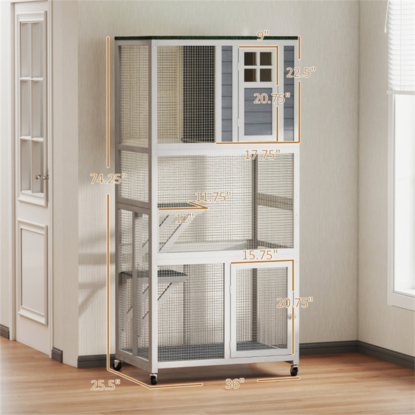 Pet Stairs Cat Climbing Tower Cat House — imagen 3
