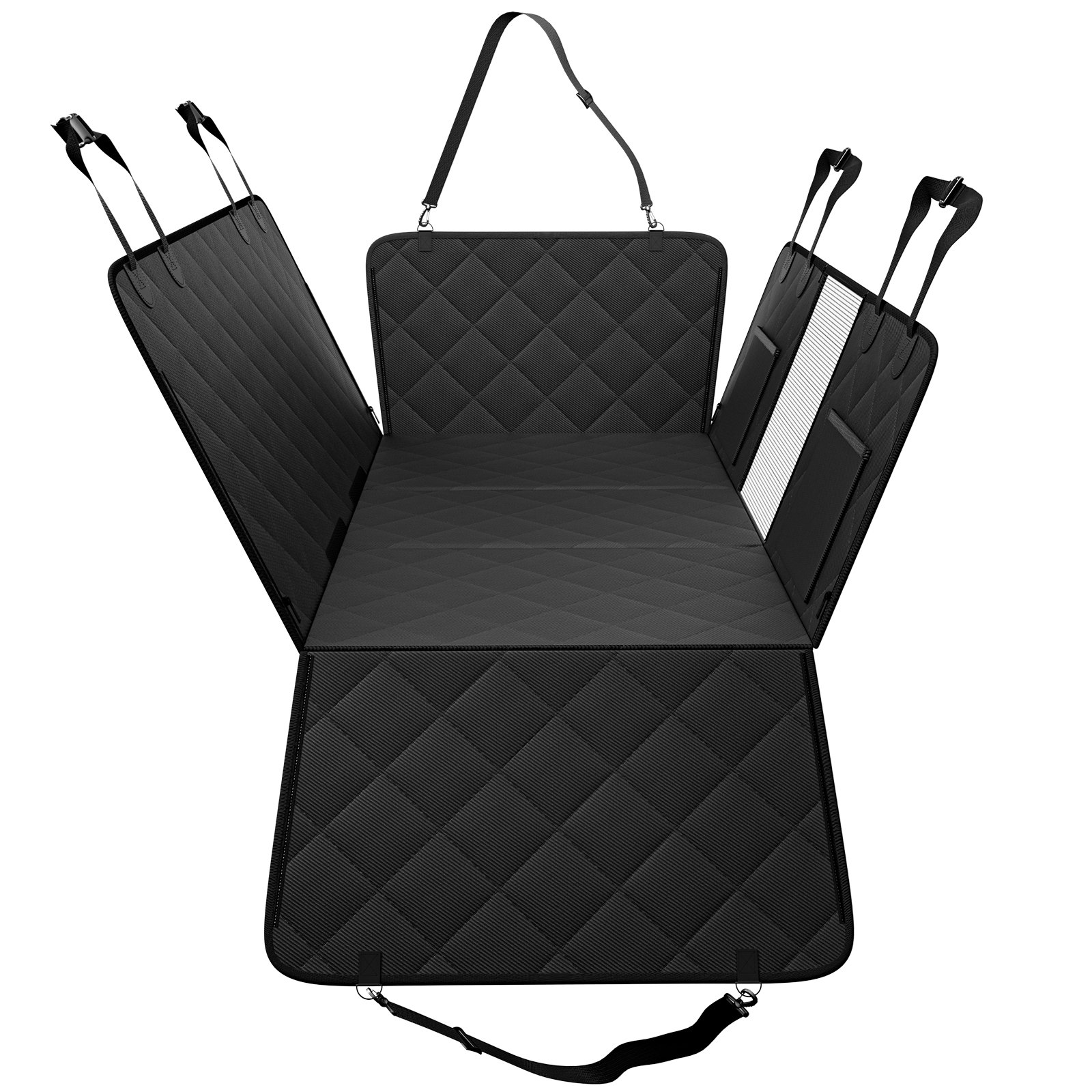 VEVOR 53 X 24.8 In Dog Car Seat Cover For Back Seat Waterproof 600D For Cars — imagen 7