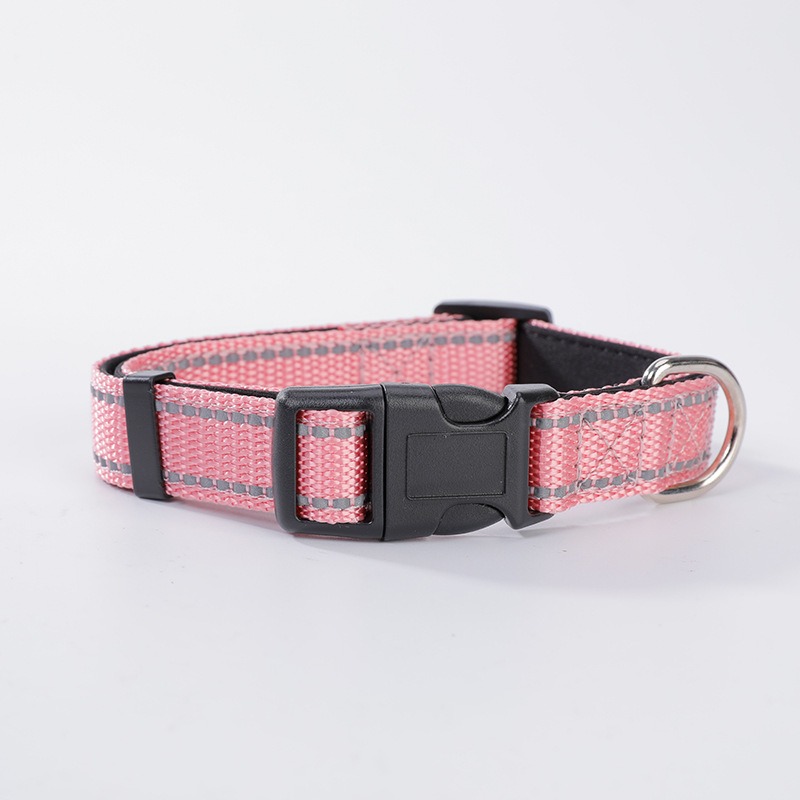 Nylon Material Reflective Neoprene Custom Color Dog Breakaway Collars Personalized — image 5