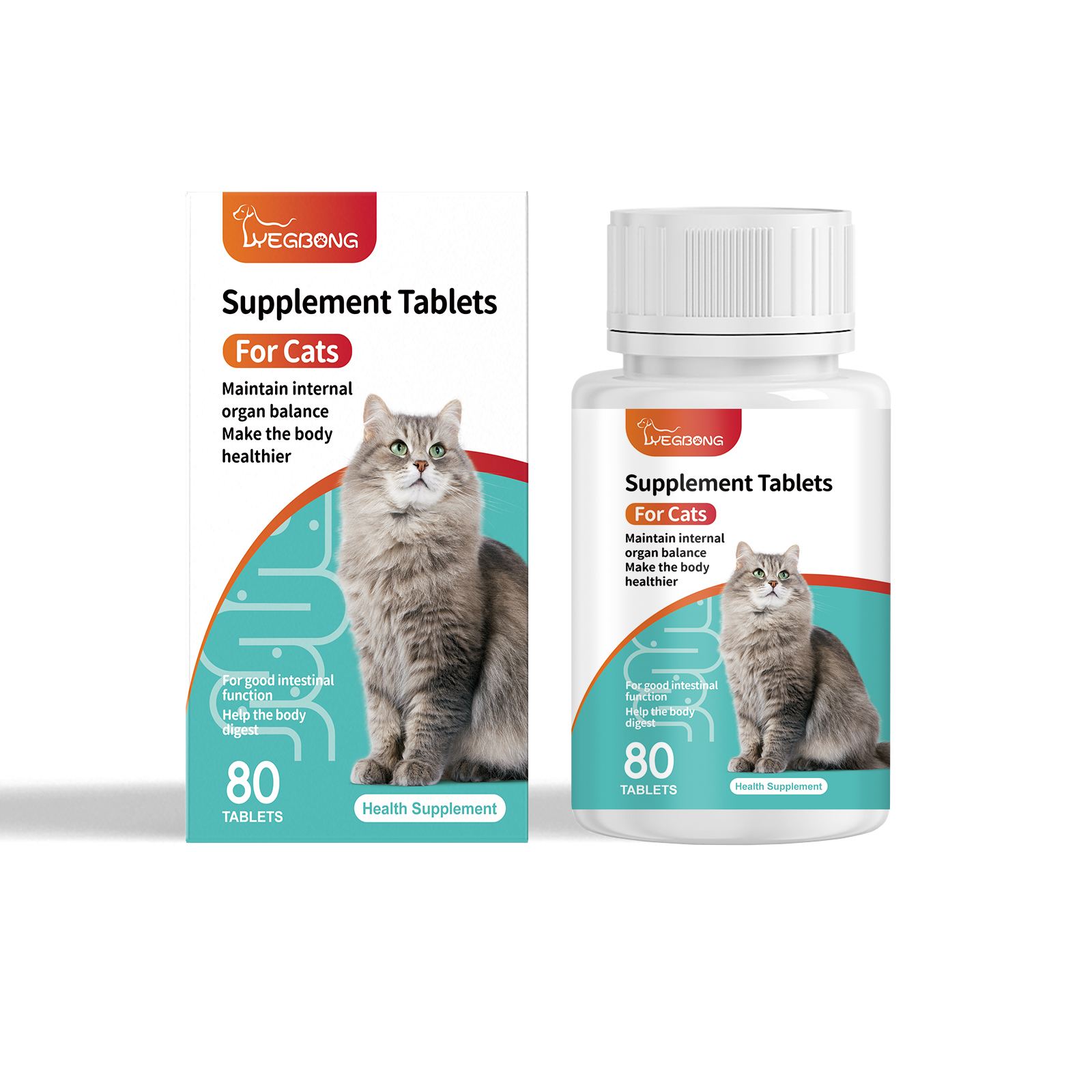 Cat Probiotic Tablets To Improve Intestinal Health, Balance Digestion And Absorption Of Pet Nutritional Supplements — image 3