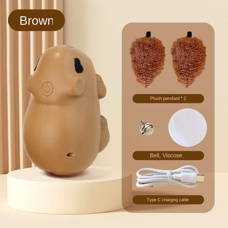 Pet Smart Toy Capybara Elevating Cat Ball, Automatic Sensing Interactive Cat Toy for Self-Entertainment and Mental Stimulation — image 6